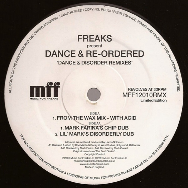 Dance and Re-Ordered (Dance & Disorder Remixes) - Single