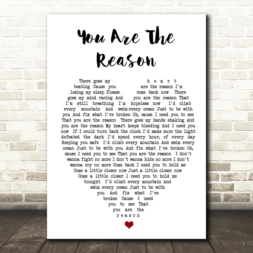 Обложка альбома «You Are The Reason - Single» — Annette