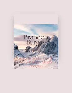 Brandon Burges सुनें, म्यूज़िक वीडियो देखें, बायो पढ़ें, दौरे की तारीखें और बहुत कुछ देखें!