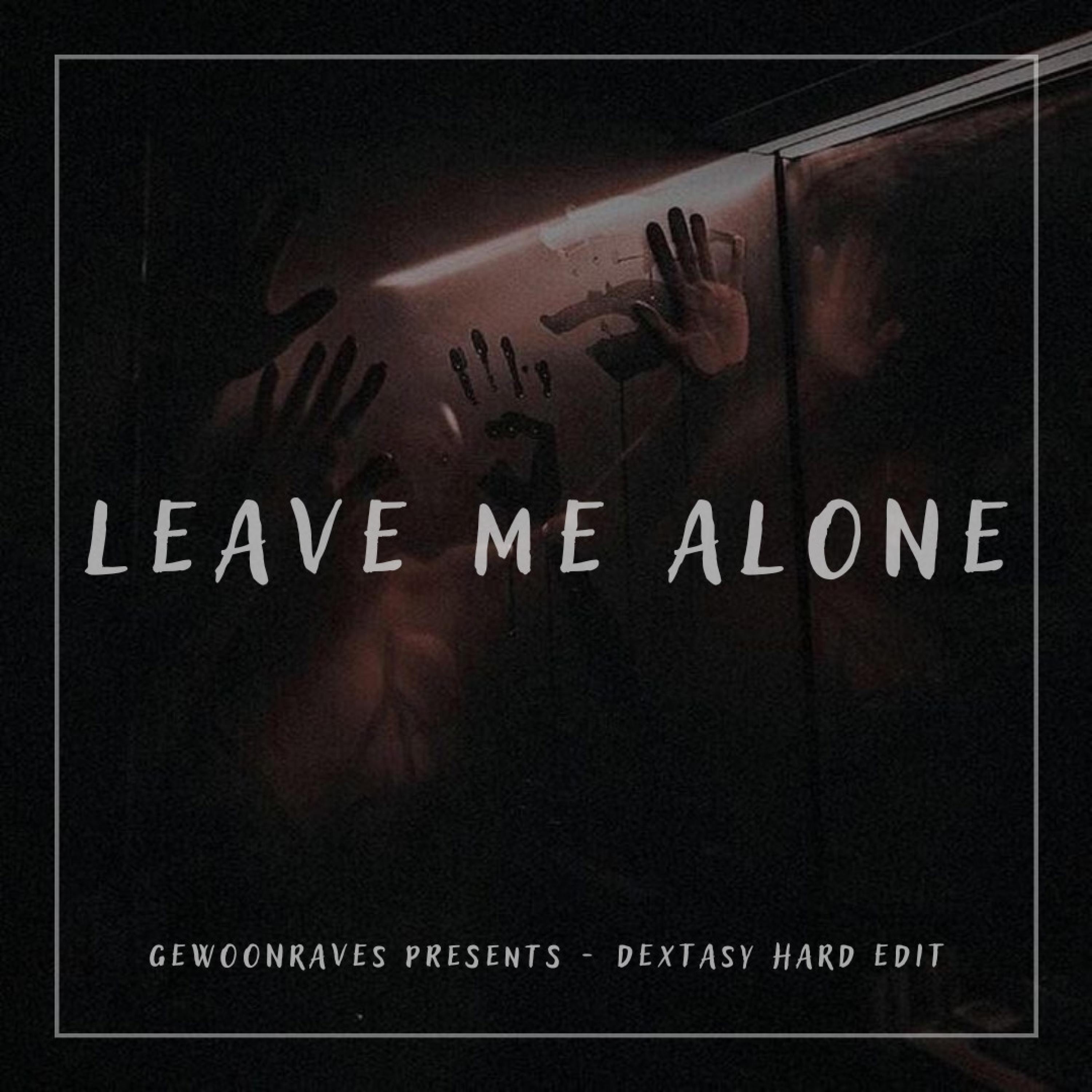 Leave Me Alone - GEWOONRAVES, DEXTASY & Zentryc: Song Lyrics