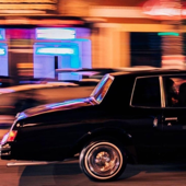 RIDIN THRU song art