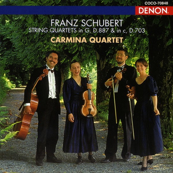 Franz Schubert: String Quartets in G, D. 887 & in C, D. 703