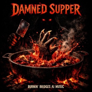 Album cover for DAMNED SUPPER - Single