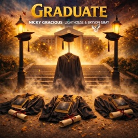 Graduate Nicky Gracious, Lighthouse & Bryson Gray