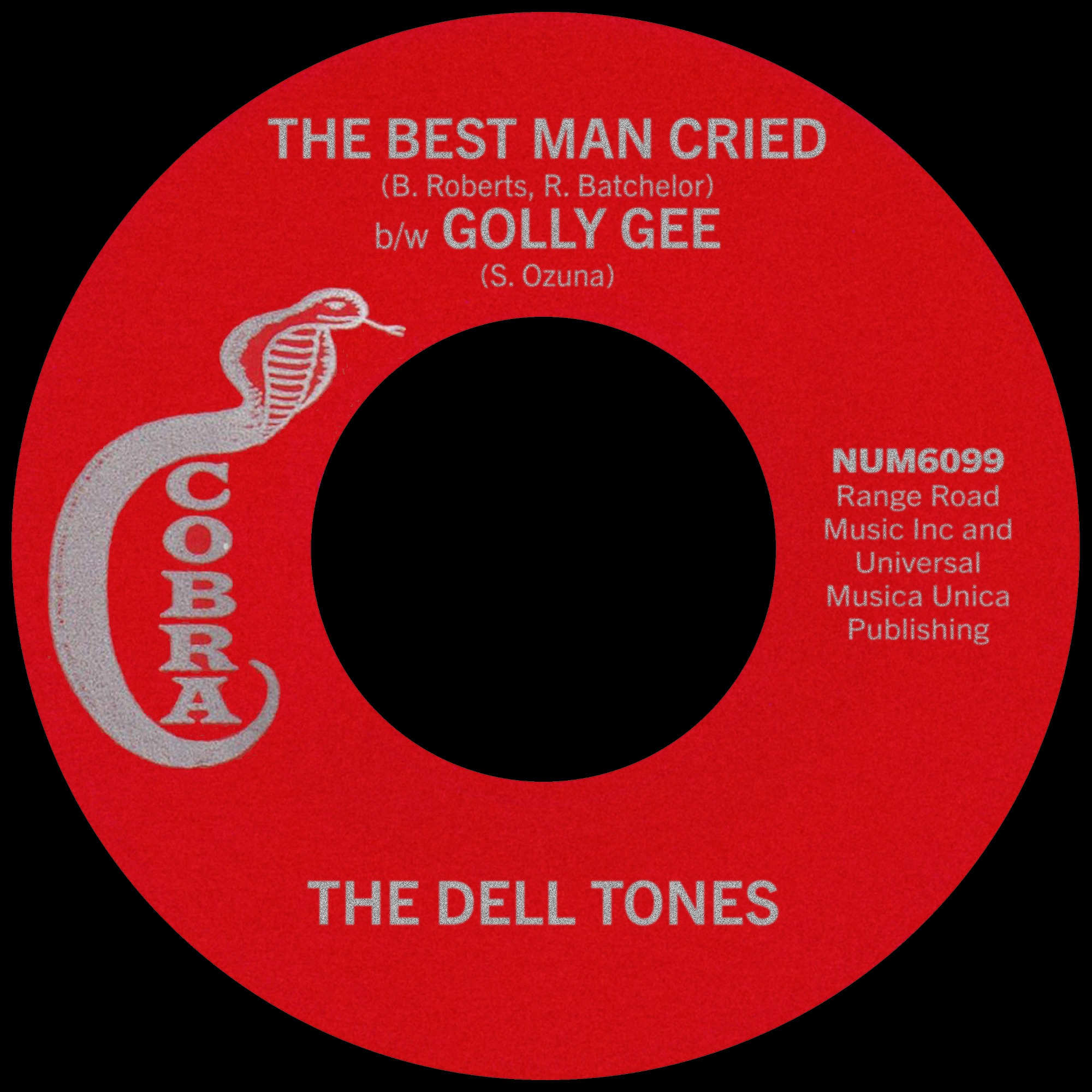 The Best Man Cried b/w Golly Gee - Single