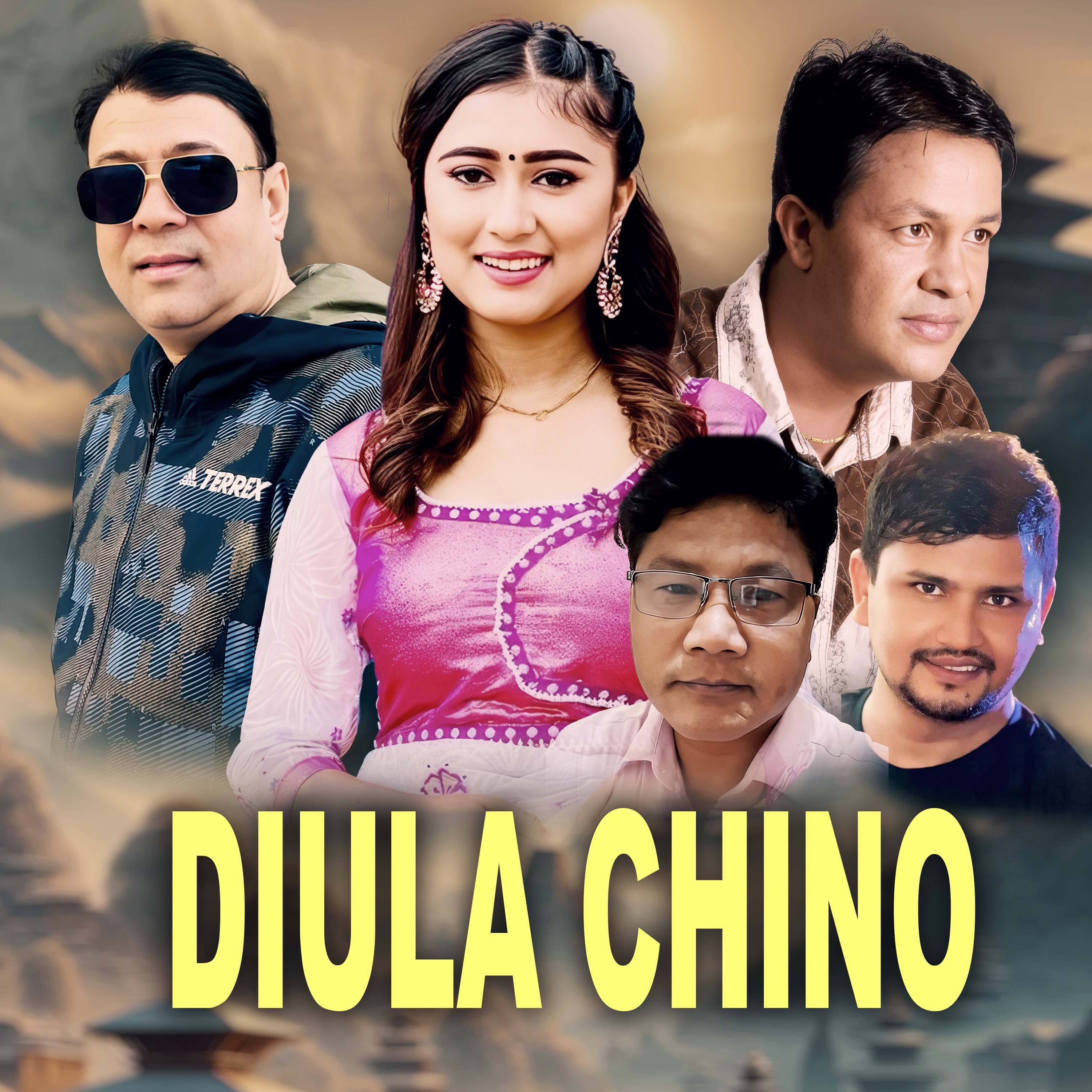Ghamesh Dulal & Rachana Rimal, Ashok Kumar Sapkota, Hirakaji Senchuri - Diula Chino