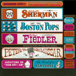 Peter and the Commissar (funny Peter and the Wolf) - Allan Sherman, Boston Pops &amp; Arthur Fiedler Cover Art