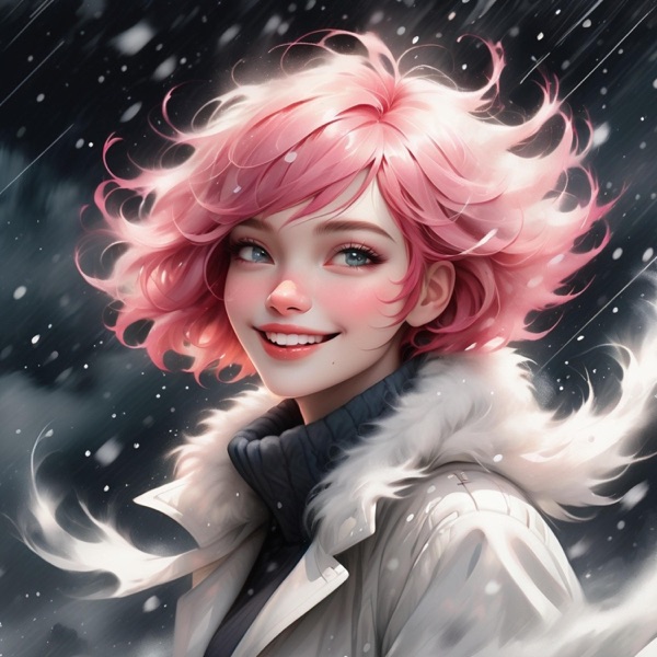 Sparkles in the Snowstorm