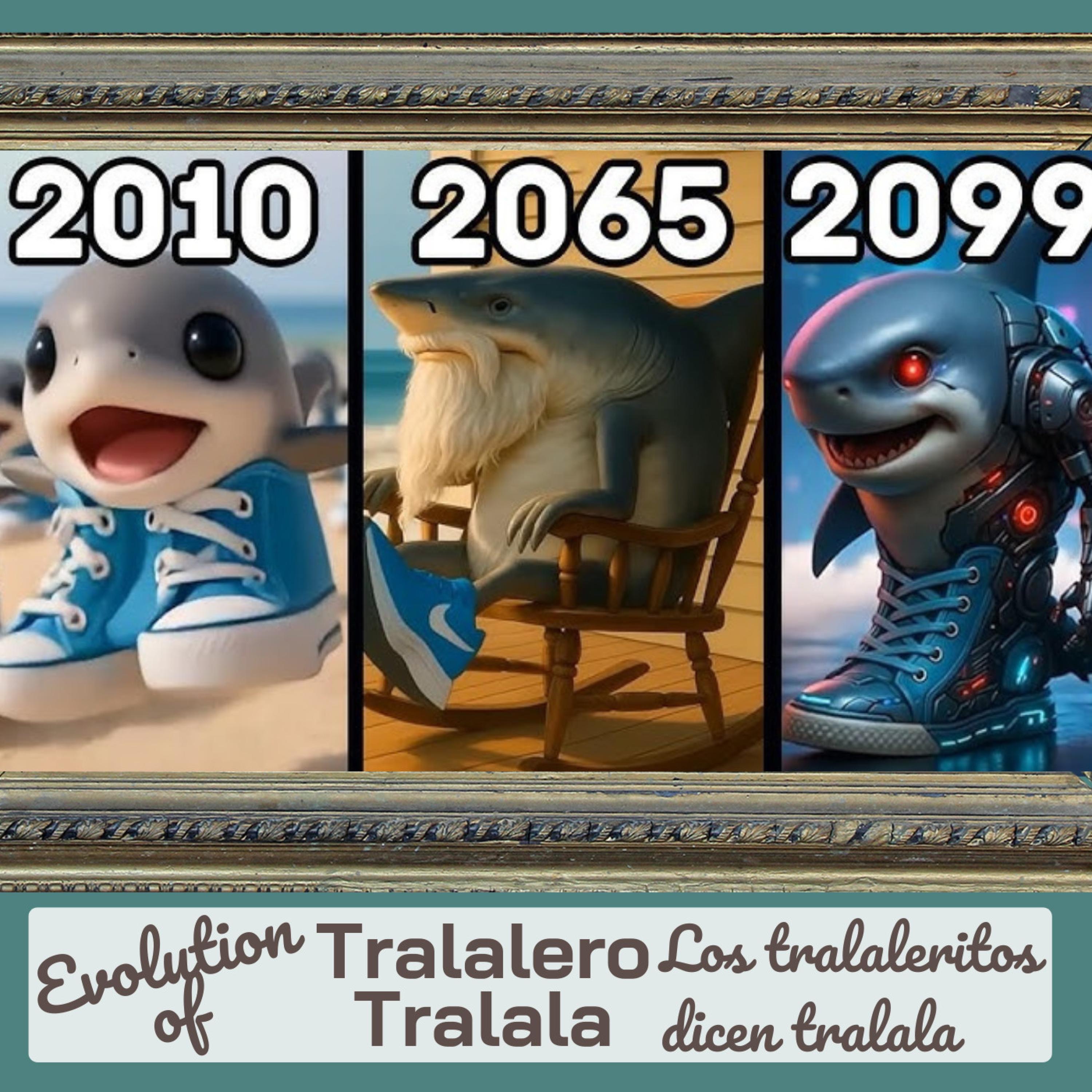 Evolution of Tralalero Tralala (Los tralaleritos dicen tralala