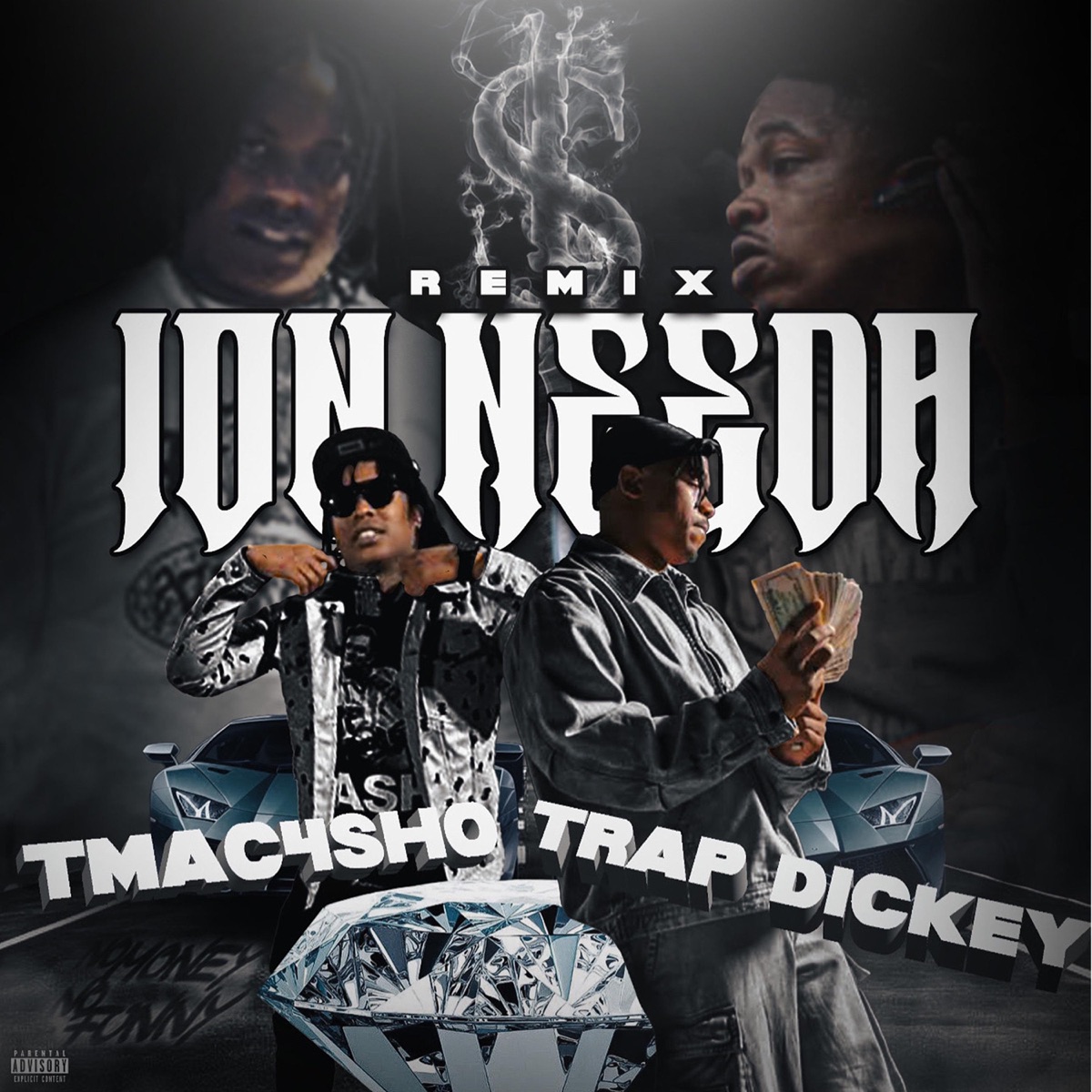 Ion Needa (feat. Trap Dickey) [Remix] cover art