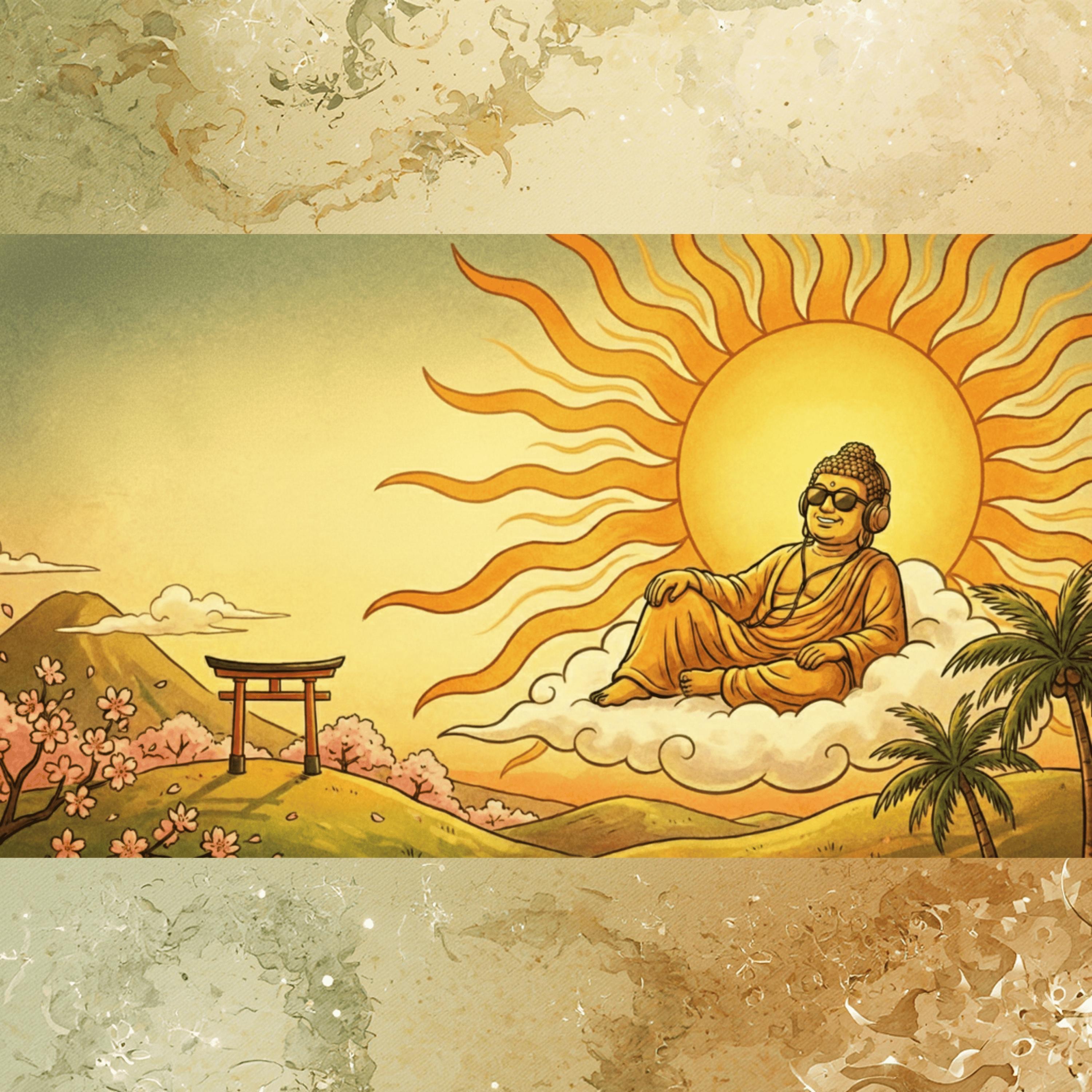 しんぱいすんな – Don't Worry Buddha – - 極楽RADIO: Song Lyrics