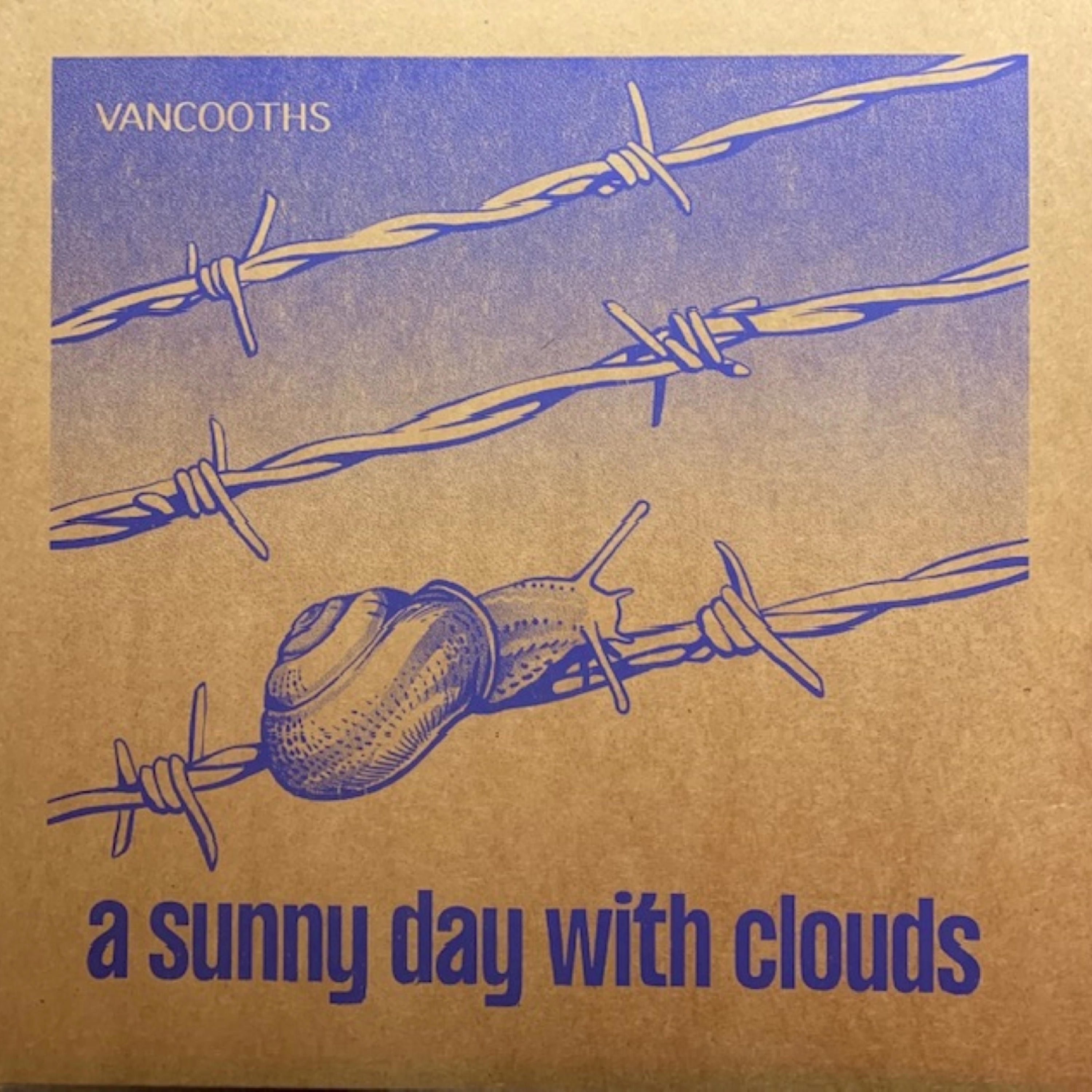 A sunny day with clouds