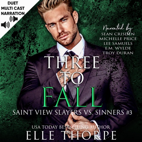 Three to Fall (Saint View Slayers vs. Sinners, #3) cover