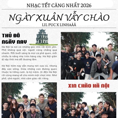 Ngày Xuân Vẫy Chào (feat. linhaăâ) - Single