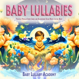 Baby Lullabies - Peaceful Popular Cover Songs and Background Ocean Waves for All Night Deep Baby Sleep
