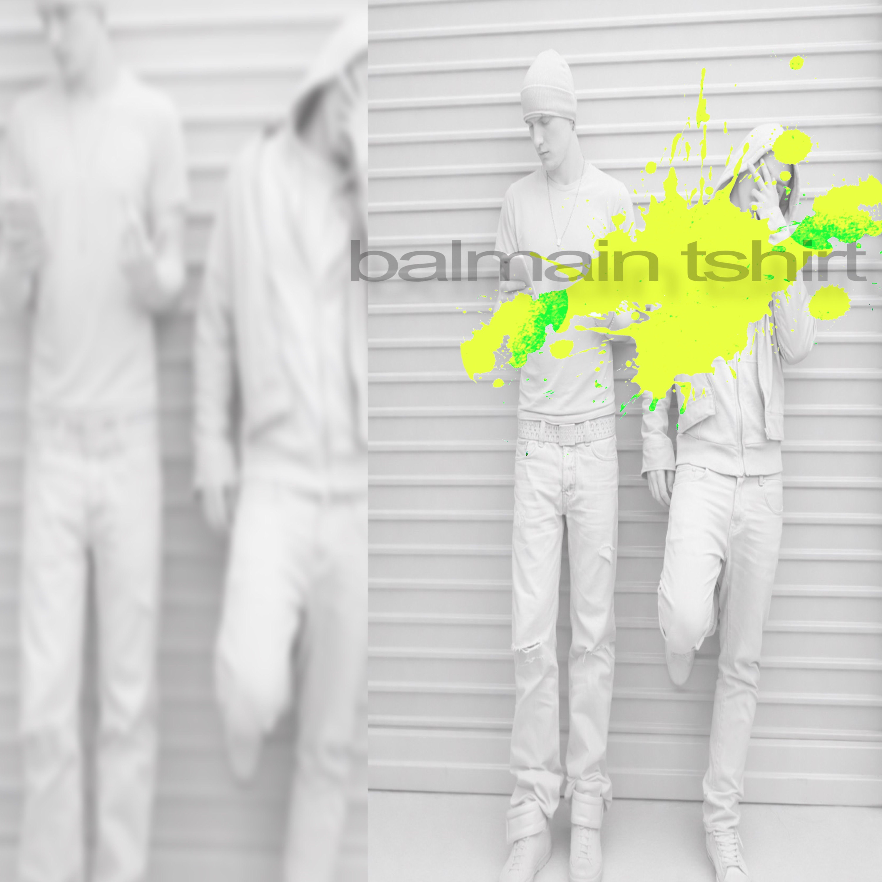 balmain tshirt - Single