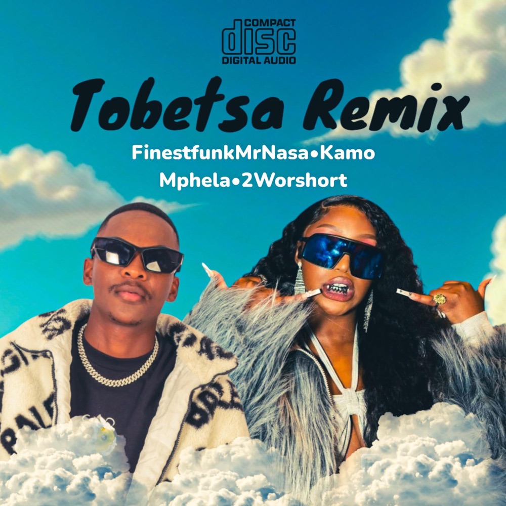 Обложка альбома «Tobetsa (feat. Kamo Mphela & 2Worshort) [Remix] - Single» — FinestfunkMrNasa