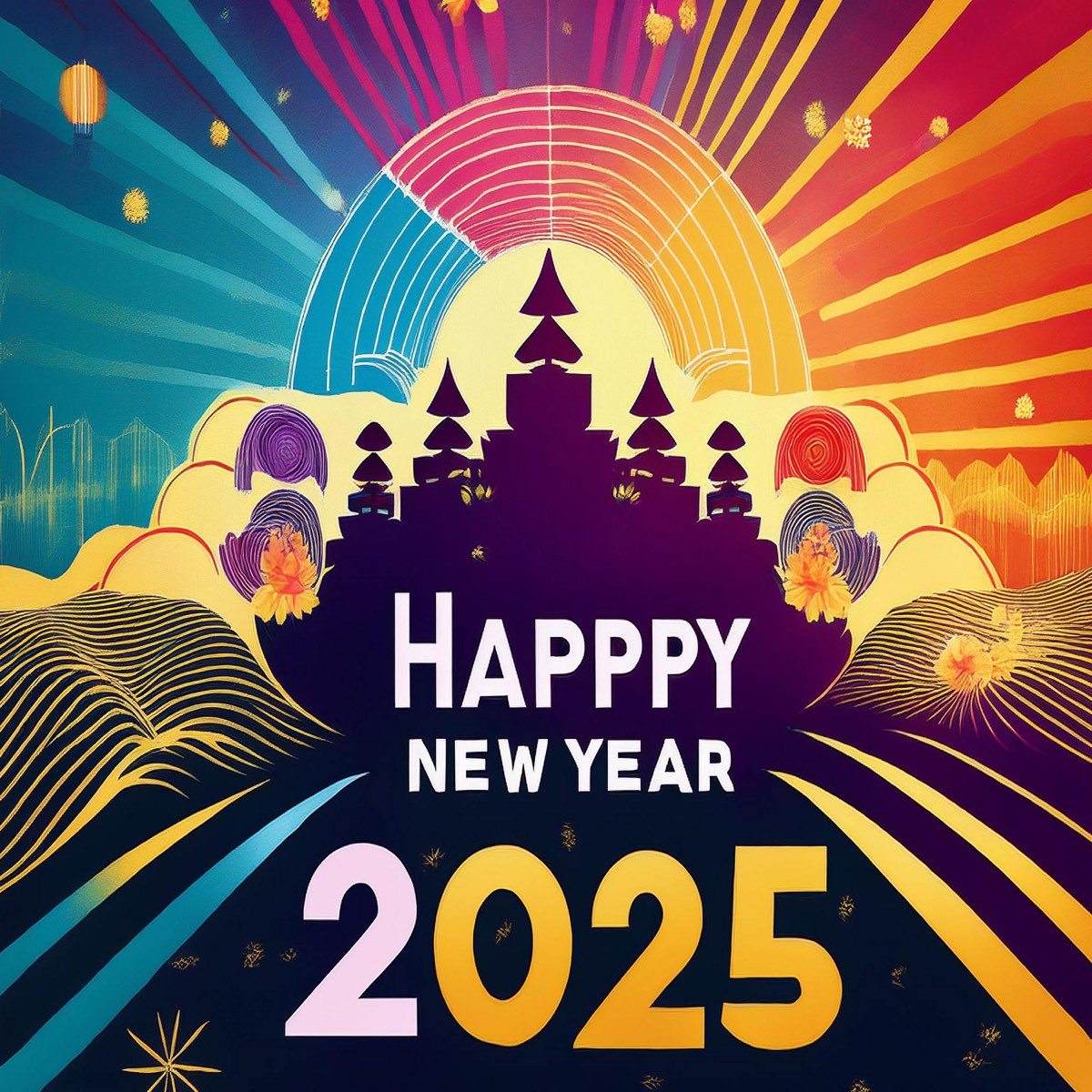 ‎Happy New Year 2025 Single Album by AranhaBeats Apple Music