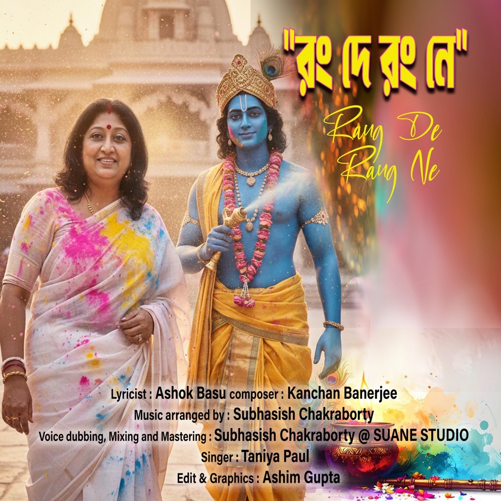 Обложка альбома «Rang De Rang Ne - Single» — Singer Taniya Paul