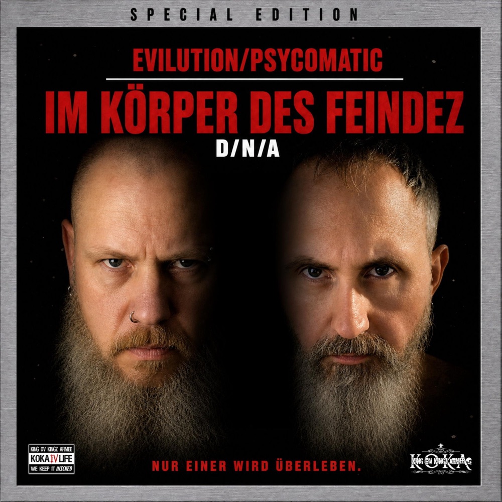 Обложка альбома «Im Körper Des Feindez (feat. Psycomatic & D.N.A. / Depressiv N Aggressiv) - Single» — Evilution
