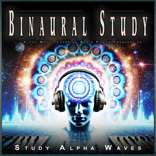 Binaural Study: Alpha Waves Learning Brain Power Frequencies