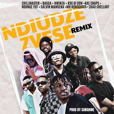 Ndiudze Zvese (feat. Bagga, Hwinza, KSG Di Don, Kae Chaps, Ndunge Yut, Calvin Mangena, Mr Konscious & Chad Chellart) [Remix Version] - Single