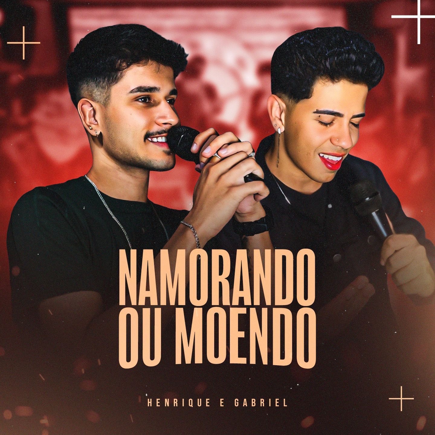 Namorando ou Moendo (Ao Vivo) - Single by Henrique e Gabriel album cover