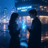 Blue Hour Flame — Monty Sounds