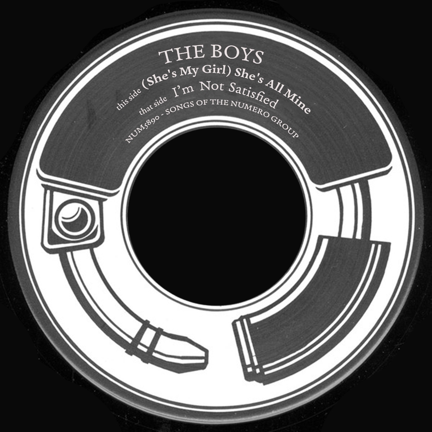 (She's My Girl) She's All Mine b/w I'm Not Satisfied - Single