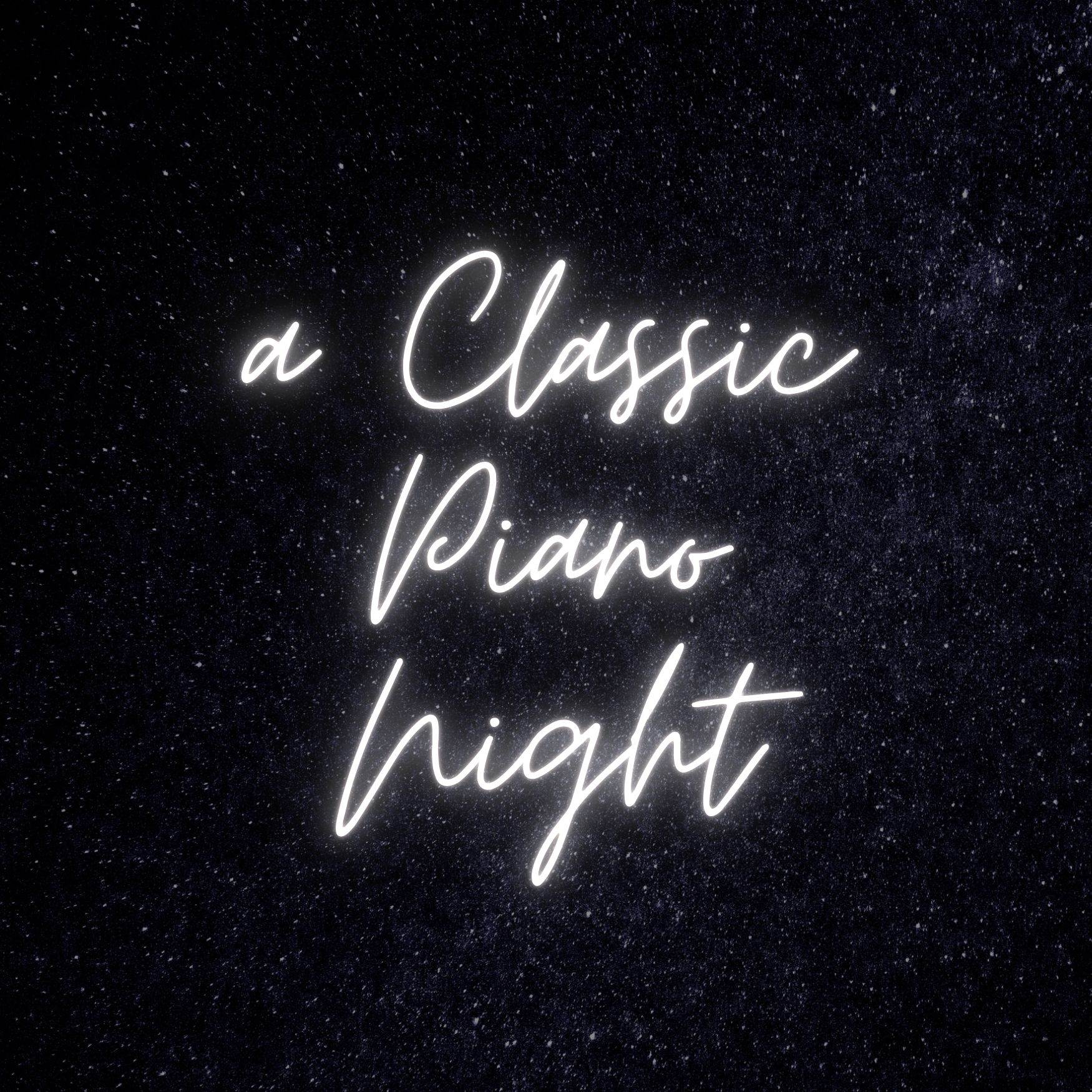 A Classic Piano Night