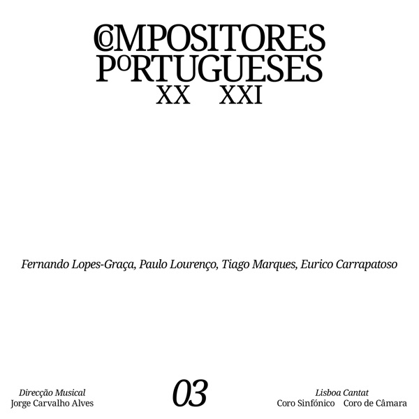 Compositores Portugueses XX - XXI, Vol. 3