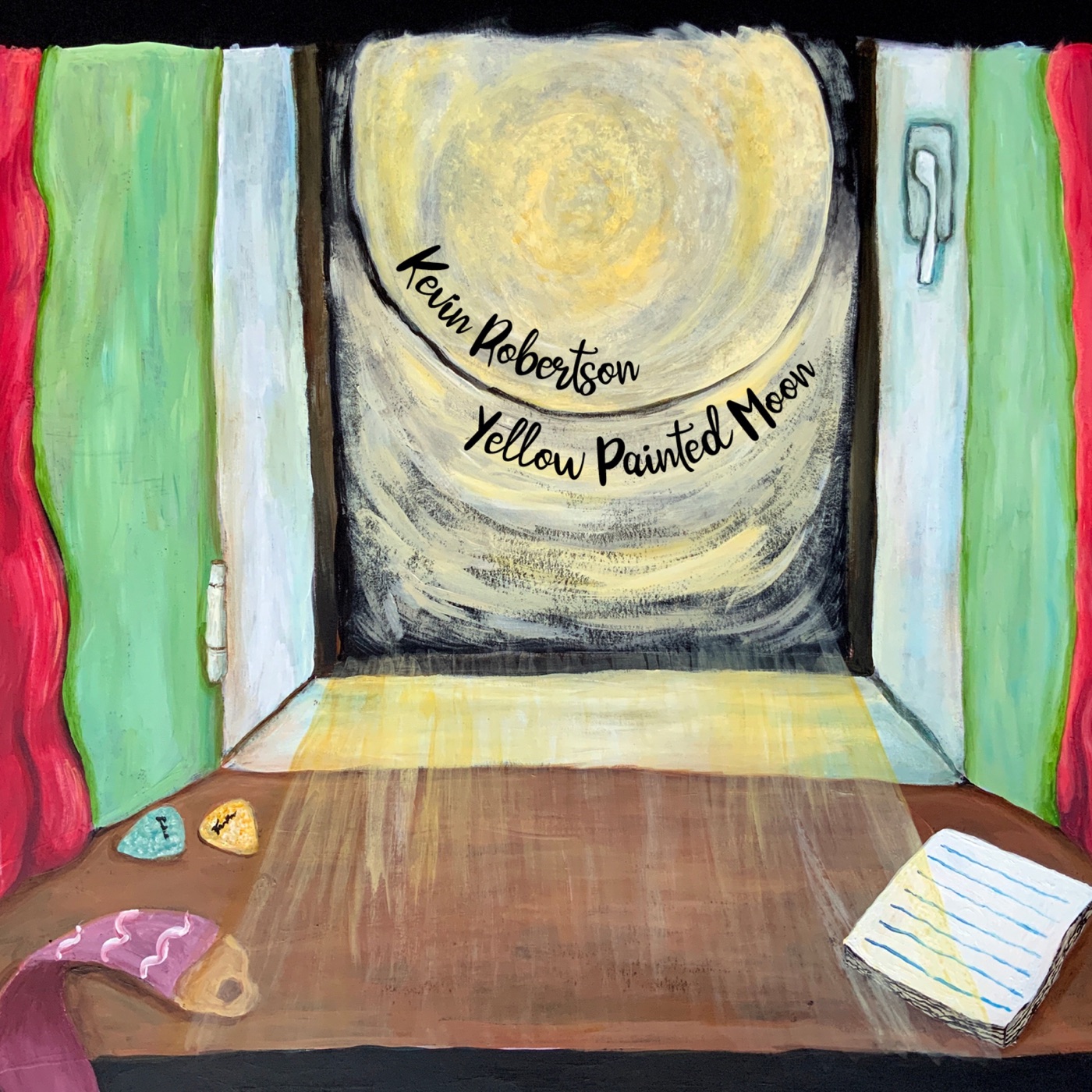 Yellow Painted Moon by Kevin Robertson