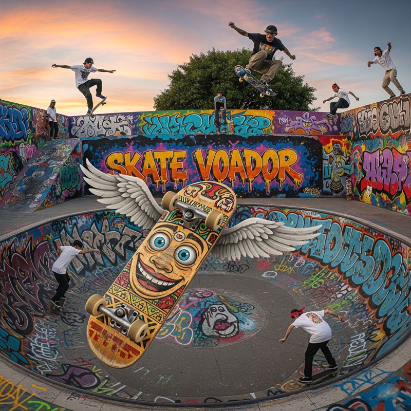 Skate Voador