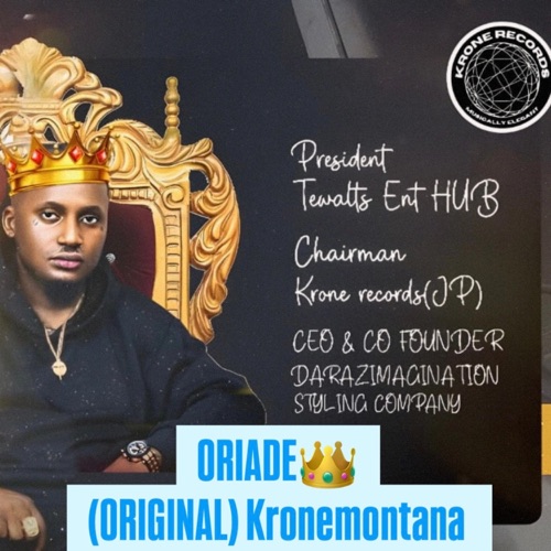 ORIADE BY KRONEMONTANA - Single