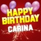 Happy Birthday Carina (Electro Version) artwork