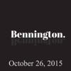 Bennington, October 26, 2015 - Ron Bennington