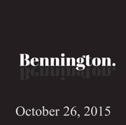 audiobook Bennington, October 26, 2015