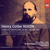 Nixon: Complete Orchestral Works, Vol. 1 artwork