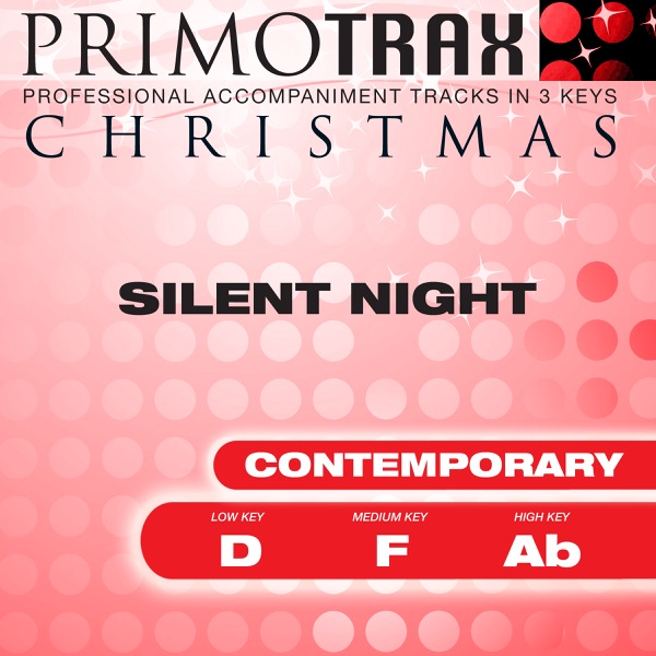 Silent Night - Contemporary Style - Christmas Primotrax - Performance Tracks - EP
