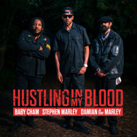 Hustling In My Blood - Cham, Damian &quot;Jr. Gong&quot; Marley &amp; Stephen Marley Cover Art
