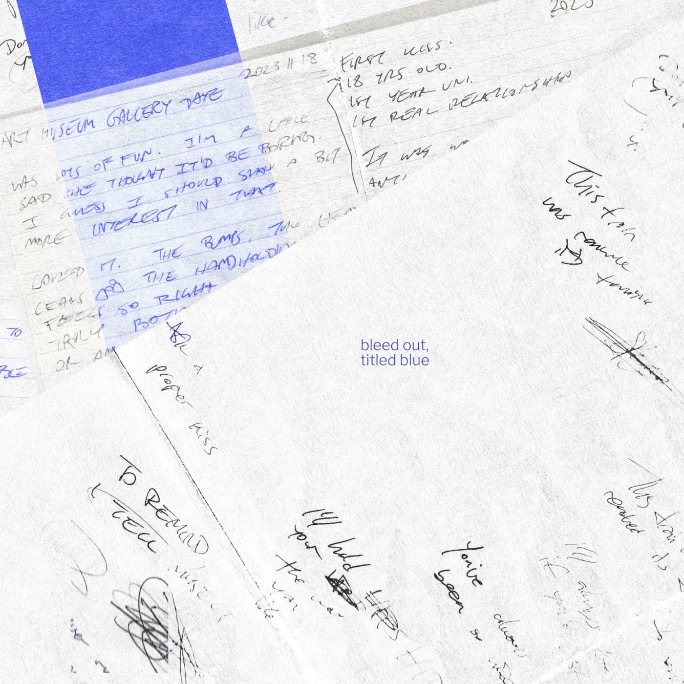 Bleed Out, Titled Blue by Scott Road