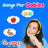 Hop Little Bunnies - Ms Apple - Songs for Kids Cover Art