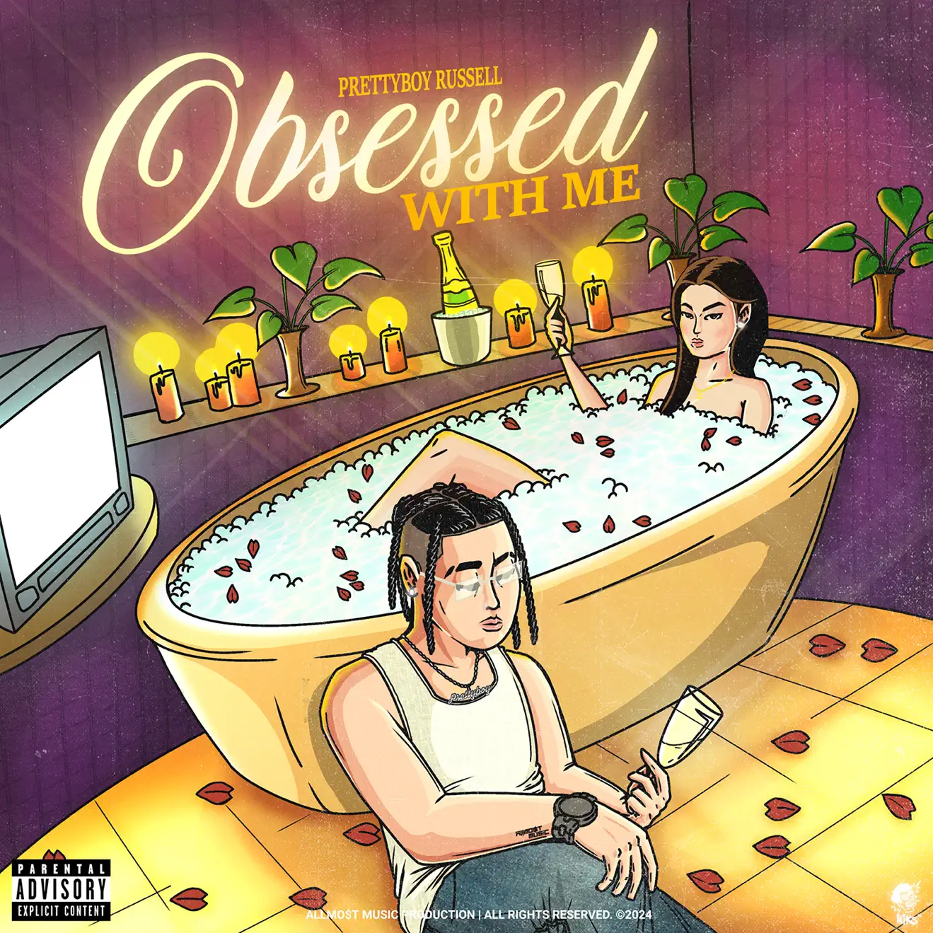 Prettyboy Russell & ALLMO$T – Obsessed With Me – Single (2024) [iTunes Match M4A]