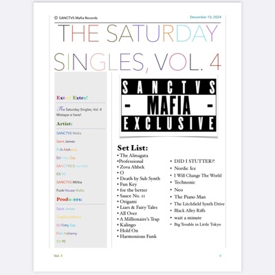 The Saturday Singles, Vol. 4
