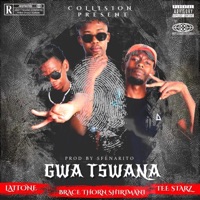 Gwa Tshwana (feat. Laitone & Tee Starz) - Single - BRACE THORN SHIRIMANI