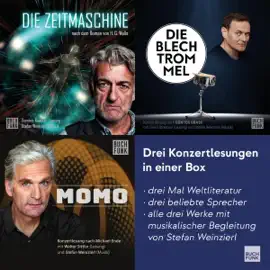Die Zeitmaschine / Die Blechtrommel / Momo: Schlagwerk meets Weltliteratur