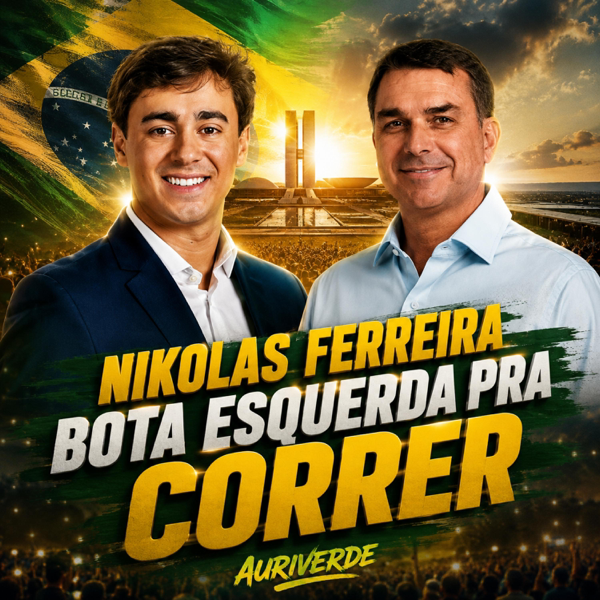 Nikolas Ferreira Bota Esquerda pra Correr (feat. Auriverde) — BemuCover