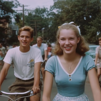 Old America Dreams — The Girl on Maple Lane cover