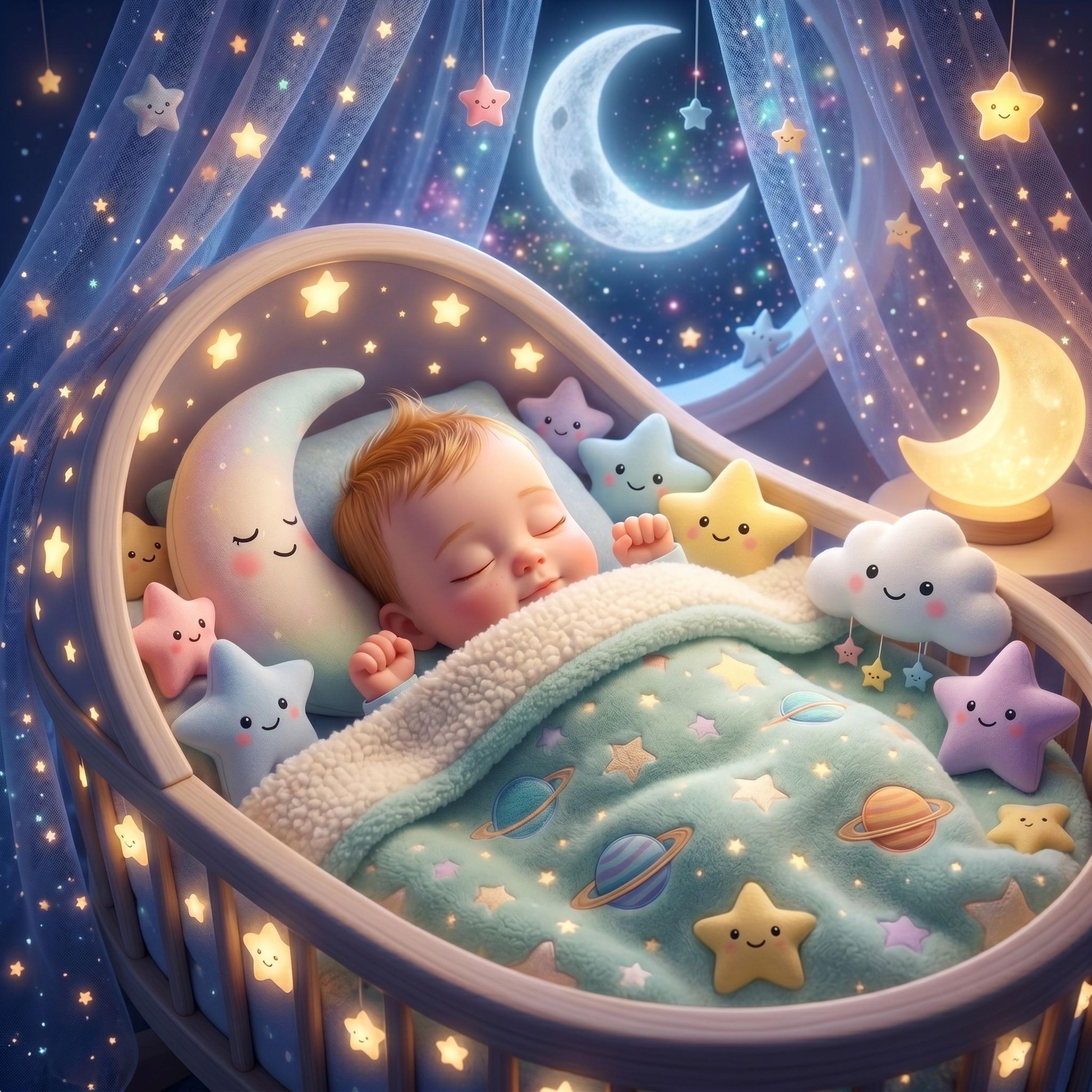 Soothing Bedtime Music for Babies Deep Sleep Gentle Night and Calm Dreams