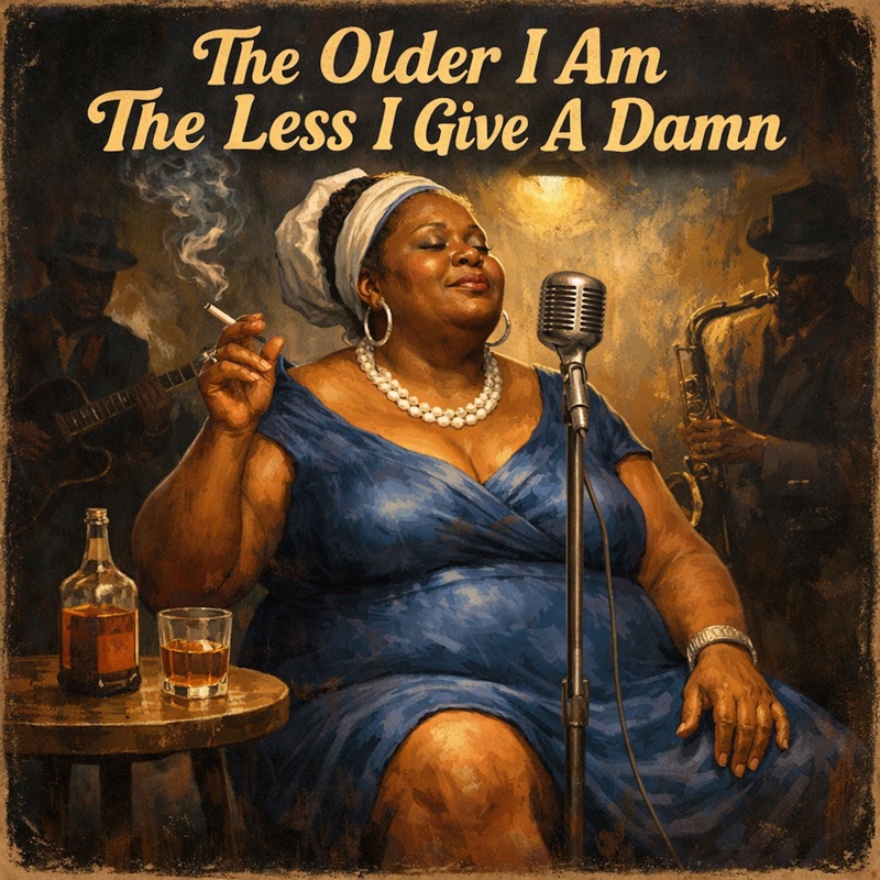 The Older I Am the Less I Give a Damn - Myra Ria: Song Lyrics, Music ...